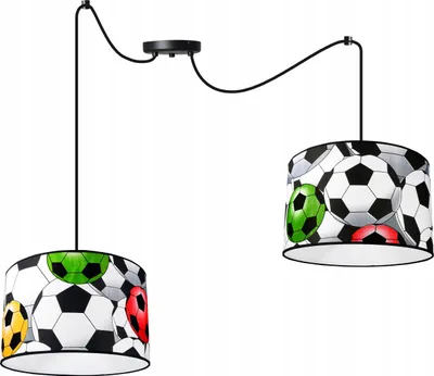 Produktbild von Hängelampe Spinne Lampenschirm Kinder LED Kugeln