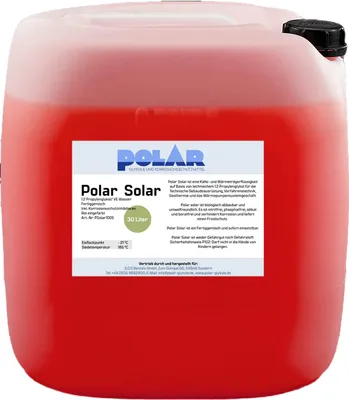 Produktbild von Polar Solar Glykol Fertiggemisch 30 Liter