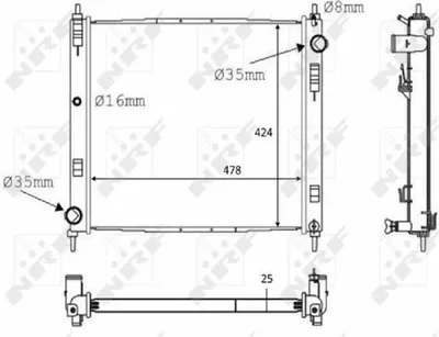 Image de Radiateur, refroidissement du moteur
