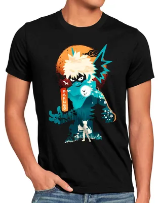 Produktbild von style3 Bakugo Herren T-Shirt superhero japan acade mia manga