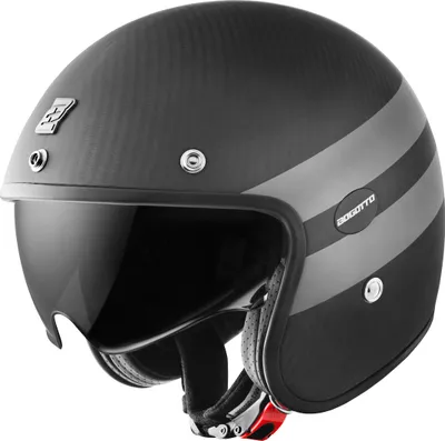 Immagine prodotto di Bogotto V587 Crono Carbon Jethelm, nero opaco/grigio, XS