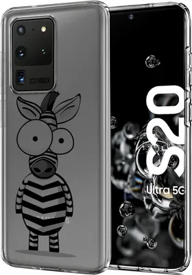 Produktbild von Conie Aufdruck Silikon Schutzhülle für Samsung Galaxy S20 Ultra Tasche Case Bild Cover Bumper TPU Hülle als Motiv 04
