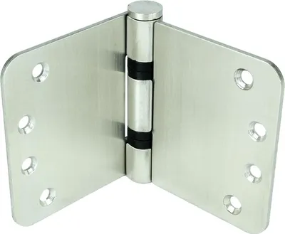 Immagine prodotto di Cerniere larghe in acciaio inox 89 x 150 arrotondate - Al pezzo