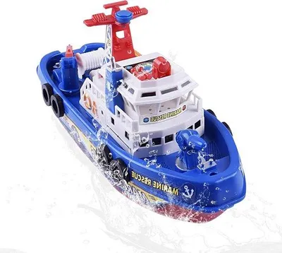 Produktbild von Badespielzeug - Wasserspielzeug Boot - Baden und Spiele - Mit Musik und Wasserstrahl