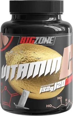 Produktbild von Big Zone Buffered Vitamin C 120 Kapseln