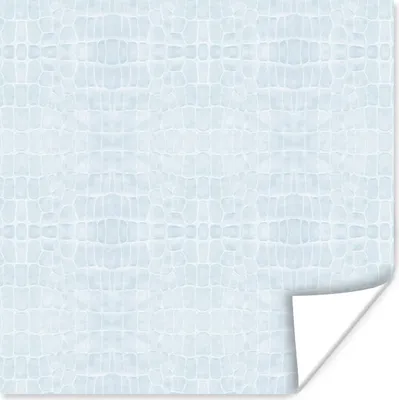 Produktbild von MuchoWow® Poster Leder - Textur - Tierhaut 50x50 cm - Wohnzimmerdekoration