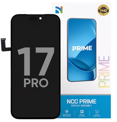 Produktbild von Kompatible NCC InCELL High Refresh Display Touchscreen Bildschirm Schwarz für Apple iPhone 17 Pro A3523, A3256 & Werkzeug, KI-generiertes Bild