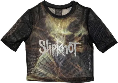 Obrázek produktu pro Slipknot - Krátký top "TESF Profile" pro ženy RO5838 (XS) (Black)