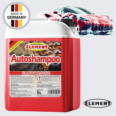 Produktbild von Element Auto Shampoo | 5 Liter | Profi Autoshampoo | Konzentrat | Autopflege Autoschampoo