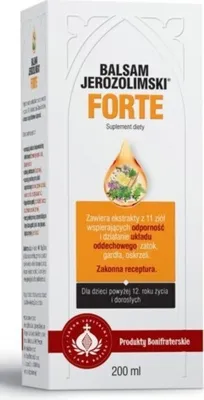 Obrázok produktu pre Balzam Jerusalem Forte 200 ml
