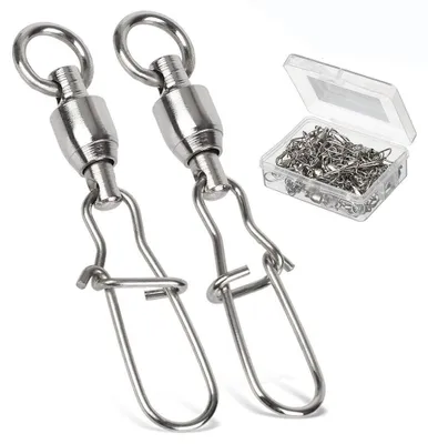Imagen del producto de Rodamientos de acero inoxidable, 25 unidades, capacidad de carga de 18 kg, para pesca