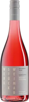 Produktbild von Weimarer Poetenweg Werkstück Dornfelder Rosé 2024 Saale-Unstrut | Deutschland | 11,5% vol | 0,75 l