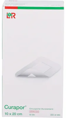 Produktbild von Curapor Wundverband steril 10x20cm, 50 St PFL