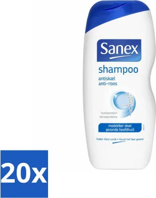 Immagine prodotto di Sanex Shampoo - Antiforfora - Contro la forfora - 250 ml - Value pack - 20 pezzi