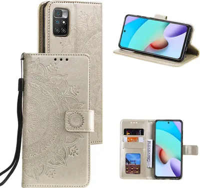Immagine prodotto di Custodia per Xiaomi Redmi 10 / 10 Prime Custodia per telefono cellulare Custodia Flip Case Cover Mandala