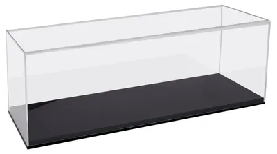 Zdjęcie produktu dla Gablotka akrylowa - Gablota na modele samochodów - 50 x 16 x 18 cm - Przezroczysta