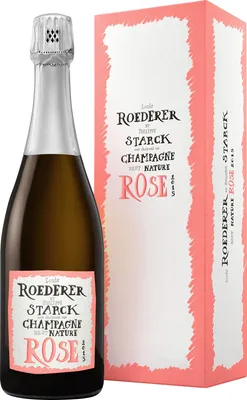 Produktbild von Champagne Louis Roederer Roederer Brut Nature Rosé Deluxe Champagne 2015 Champagner ( 1 x 0.75 L )