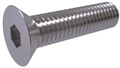 Produktbild von Schraube M6 x 20 DIN 7991 Edelstahl A2 - Packung mit 200 Stück