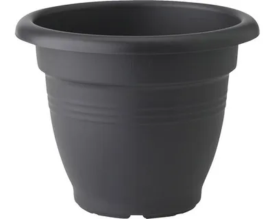 Produktbild von elho green basics campana 30cm Übertopf - lebhaft schwarz
