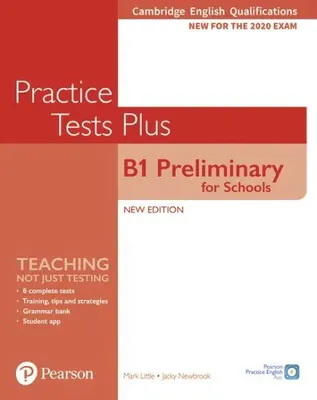 Immagine prodotto di Cambridge English Qualifications: B1 Preliminary for Schools Practice Tests Plus