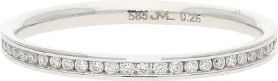 Produktbild von JuwelmaLux Memoire Ring 585 Weißgold mit Brillanten JL10-07-3223 56