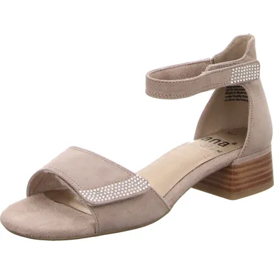 Produktbild von Jana Sandalette Absatzsandalette Damen grau NEU 38
