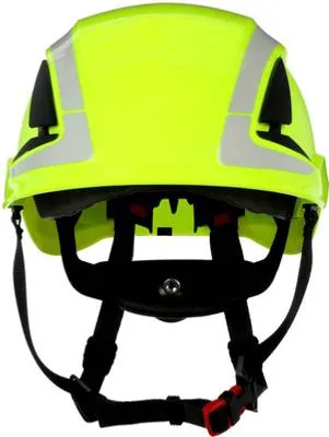 Image de 3M X5014V-CE Casque de protection avec détecteur d'UV, réfléchissant, ventilé Vert fluo EN 397, EN 12492 (X5014V-CE)
