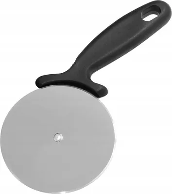 Produktbild von FMprofessional 21698 Pizzaschneider mit Edelstahlklinge und Kunststoffgriff / Pizza-Rad / Radschneider
