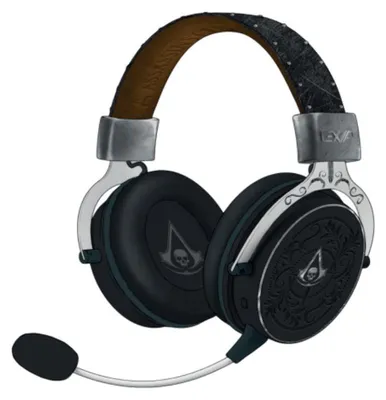 Image de Lexip Gaming Headset Wireless Black Flag Resynced Tatoo