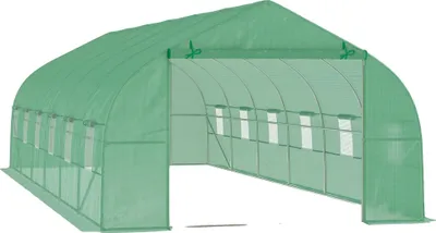 Image de Serre de jardin, conception de type tunnel, 12 fenêtres