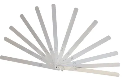 Productafbeelding van KS TOOLS stelmaatset 300.0618, vervaardigd van verenstaal, 150g