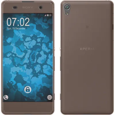 Produktbild von PhoneNatic Case kompatibel mit Sony Xperia XA - rosa Silikon Hülle 360° Fullbody Cover