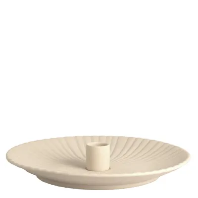 Produktbild von Storefactory Kerzenleuchter Holmby Beige (22cm)