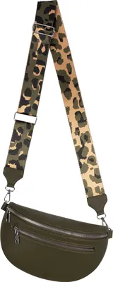 Produktbild von Bauchtasche Umhängetasche Crossbody-Bag Hüfttasche Kunstleder Italy-Design OLIVE
