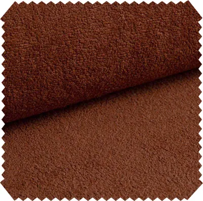 Produktbild von novely® GERDA Boucléstoff Eleganter Polsterstoff Robuster Möbelstoff Modern Angenehme Haptik | Meterware | 1lfm - Farbe: 25 Terracotta