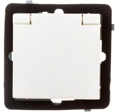 Zdjęcie produktu dla Ospel GPH-1RZ/m/27/w, IP44, 16 A, 71 mm, 42 mm, 71 mm, 88,5 g