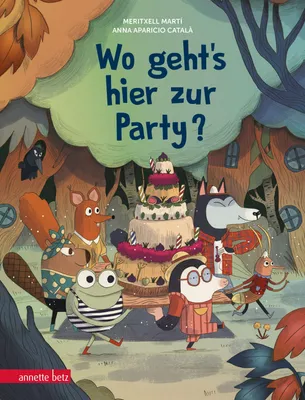 Produktbild von Wo geht's hier zur Party? Interaktives Kinderbuch Mitmach-Abenteuer zum Mitraten und Suchen