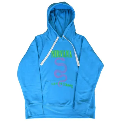 Obrázek produktu pro Nirvana Serve The Servants Neon Blue M Mikina