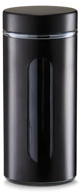 Obrázok produktu pre Zeller nádoba na skladovanie, 1200 ml, čierna - Ø10,2x23; 19797