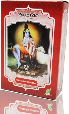 Zdjęcie produktu dla Henna Radhe w kolorze kasztanowo-miedzianym, proszek, 100 g