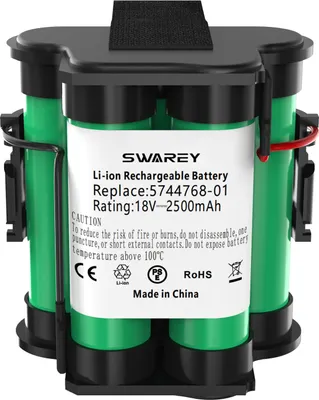 Produktbild von 18V 2500mAh Li-ion akumulátorová batéria akumulátorová batéria pre robotickú kosačku Gardena R45 Li R70 Li R80Li R75 Li R50 Li R40 Li R38 Husqvarna Automower 105 305 308X Li robotická kosačka Flymo Robotická kosačka 1200R
