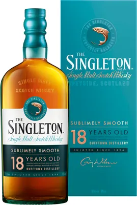 Obrázek produktu pro The Singleton Dufftown 18 Years Old SUBLIMELY SMOOTH 40% obj. 0,7l v Geschenkboxu