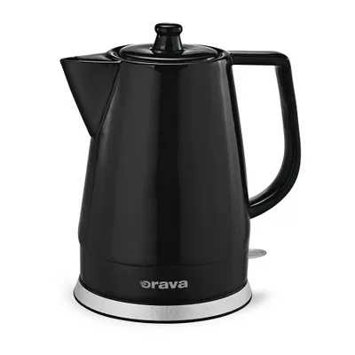 Obrázek produktu pro Keramická kanvica 1,5 L ORAVA - čierna