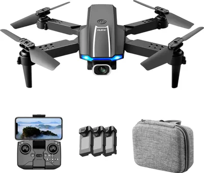 Produktbild von RC dron s kamerou s 4K kamerou FPV dron Mini kvadrokoptéra RC kvadrokoptéra s ovládáním gesty 3 sáček na baterie, dron Vánoční dárek pro děti