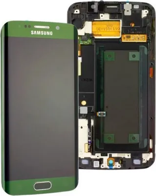 Obrázok produktu pre Displej LCD Kompletná sada dotykového skla zelenej farby pre Samsung Galaxy S6 Edge G925 G925F GH97-17162E