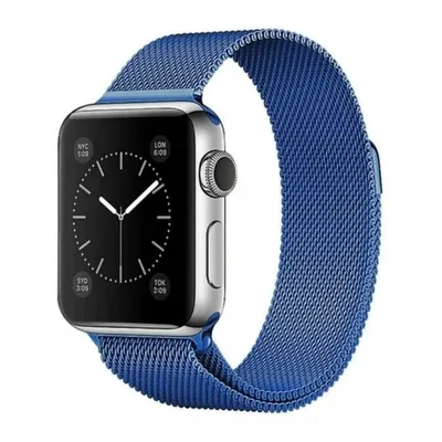 Produktbild von Magnetic Strap pasek do Watch 7/8/9 41mm magnetyczna opaska bransoleta bransoletka niebieski