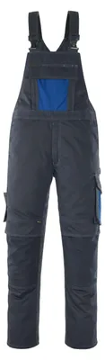 Produktbild von Mascot Berufslatzhose Leipzig 12069-203 schwarzblau/kornblau C50 76