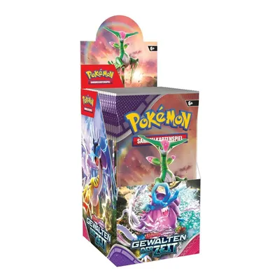 Produktbild von Pokemon Karmesin & Purpur Gewalten der Zeit 18 Booster Display