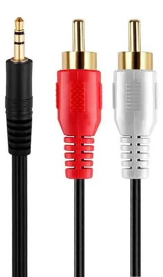 Obrázek produktu pro Stereokabel, cinch (RCA) - 3,5 mm jack, délka 3 metry