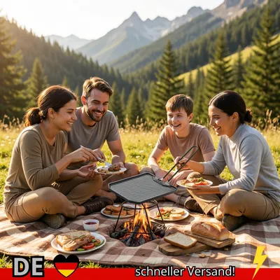 Produktbild von Naturehike Camping Kochtopf - Antihaft Klappbar